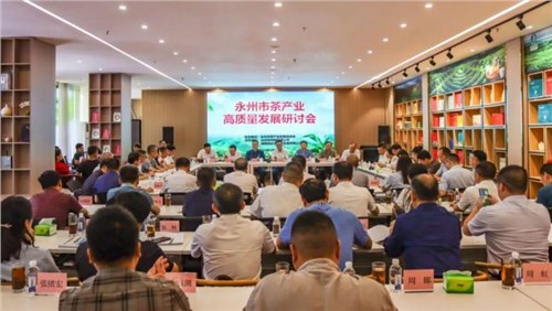 集團(tuán)瀟湘茶業(yè)受邀出席永州市茶產(chǎn)業(yè)高質(zhì)量發(fā)展研討會